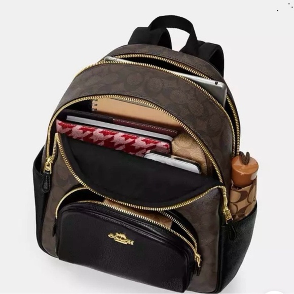 COACH Authentic Signature Court Backpack - Picture 3 of 16